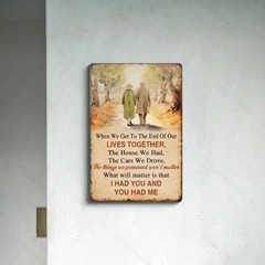 Vintage Creative Slogan Metal Wall Art for Bar Cafe Retro Theme Venue Sigh Decor