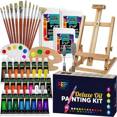 Oil Paint Set for Adults and Kids – Art Supplies Painting Kits with