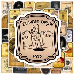 200pcs SPIRITUAL Stickers Pack, Crystal Potion Gothic Stickers, #050112139