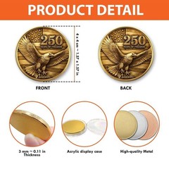 Final Penny 1909 2025 Novelty Coin Lincoln Medal