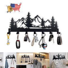 Share Metal Key Holder Wall Mounted Key Hooks Key Holder for Wall Key Organizer
