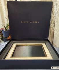 Ralph Lauren Home 8×10 Photo Picture Frame w/ Box Home Decor RARE