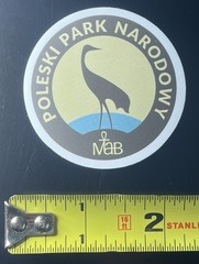 POLESKI PARK NARODOWY POLAND SMALL STICKER DECAL HIKING CAMPING NATURE OUTDOORS