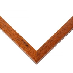 5×6 In Honey Brown Real Wood Picture Frame Width 0.75 inches | Interior Frame De