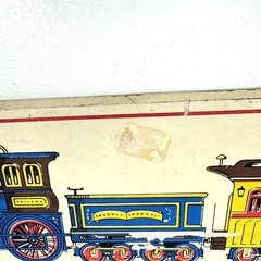 Vintage Train Wall Plaques Set Gen’l Washington 1836 Tiger Wood Railroad Decor