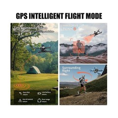 Drones With Camera for Adults 4K,Remote Contorl with Large Screen,FPV Drone w…