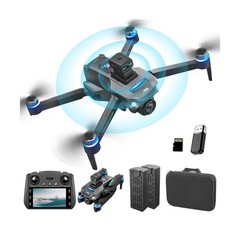 Drones With Camera for Adults 4K,Remote Contorl with Large Screen,FPV Drone w…