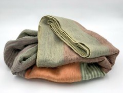 SOFT & WARM STRIPED ALPACA LLAMA WOOL BLANKET PLAID 90″x70″ QUEEN BED SOFA COUCH