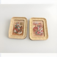Vintage Strawberry Wall Art- Set Of 2. 8×7 Inches