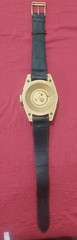 2 Jewels Wall clock in the shape of a large watch (length 78 cm) Modern de luxe