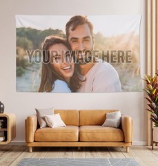 Personalized Custom Tapestry Unique Wall Hanging Backdrop for Home & Room Decor