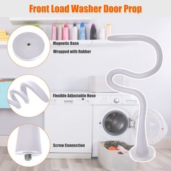 Washer Door Prop and Stopper for Front Load Washing Machine, Removable Washer…