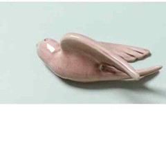 Ceramic Swallows Wall Mounted Simulation Bird Flying Ornament Wall Hanging Decor