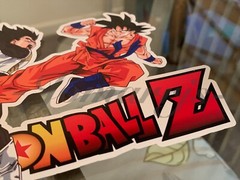 Dragon Ball Z Goku Vegeta Battle Custom Sticker DBZ 1. super saiyan anime manga