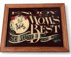 The Hensley Company Mom Hearts & Love Wall Mounted Wood Plaque Kitchen Decor