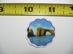 TINY CHANNEL ISLANDS CALIFORNIA #2 SMALL STICKER DECAL NATIONAL PARK COLLECTIBLE