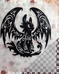 Dragon Decal 5×5 Choose Color, Car, Home, Crafting