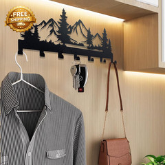 Metal Key Holder Wall Mounted Key Hooks Key Holder for Wall Key Organizer Rack
