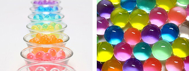 Round Color Beads for Candle Holders Vase Votive Gel 1-Ounce Bag makes 1 Gallon