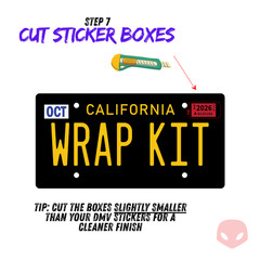 LEGACY California Plate Wrap DIY Kit