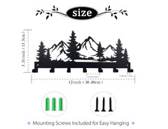 Share Metal Key Holder Wall Mounted Key Hooks Key Holder for Wall Key Organizer