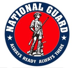United States National Guard Sticker Decal M887