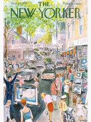 New Yorker August 1959 Premium Matte Vertical Poster