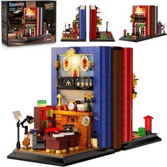 Detective Agency Bookends Building Blocks Insoon SC9956 1241 pcs Ages 10+ READ