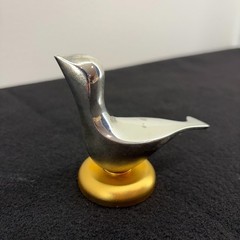 Zehava Benyamin Dove Bird Silver Plated Figurine Art Piece Signed Numbered