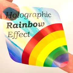 Custom Clear Holographic Stickers 100 Pack Personalized Waterproof Business Logo