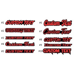 Custom Laser-Multicolor Personalized Name! Badge for Cars Cut 3D Acrylic Emblem