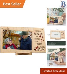4×6 Horizontal Memorial Frame – Elegant Bereavement Gift for Healing Hearts