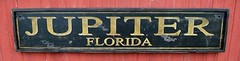 Custom City, State Wood Sign with Trim – Rustic Hand Made Vintage Wood Sign