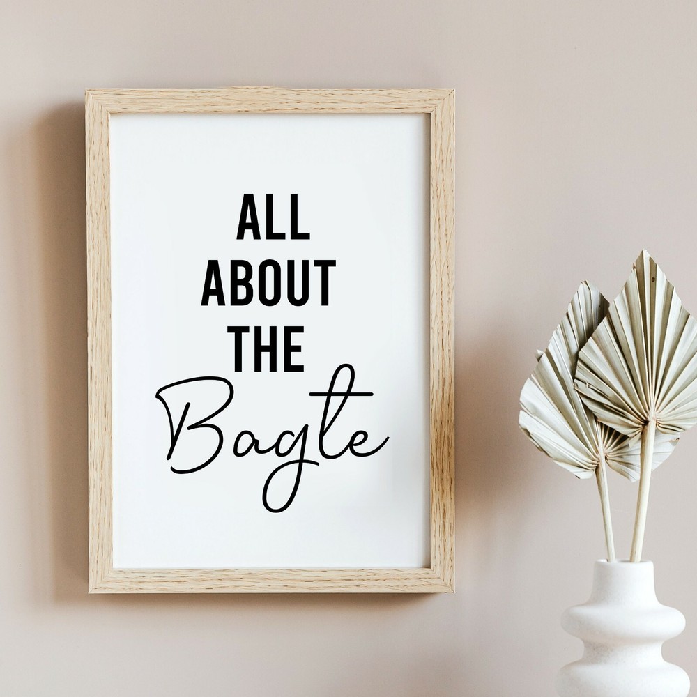 Kitchen Dining Room Prints Posters Fun Text Quotes Home Decoration Gift