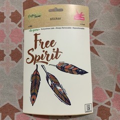 Free Spirit Removable Repositionable Sticker Crafter’s Square Lot Of 4