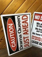 Lot Of 3 No Soliciting Warning Aluminum Metal Hang Sign 17” x 12” Brand New