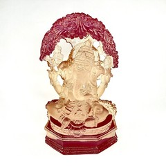 Amazing Lord Ganesha Standing Hindu Elephant God Statue Figurine Sculpture