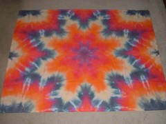 Tie-Dye 100% Cotton Tapestry : 47″ x 61″