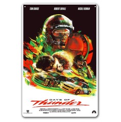 Days of Thunder – Tom Cruise Movie Metal Poster -Collectable Sign- Size:20x30cm