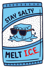 Anti-ICE Sticker Pack (QTY 10) melt stop abolish protest la migra human rights