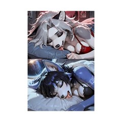 Dark Artifacts Dreaming About Each Other Vertical Posters, Furry, Adult