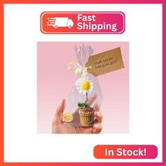 Teacher Gifts – Thank You for Helping Me Grow – Crochet Patterns Daisy – Lovely