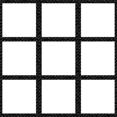 SQUARE SQUARES LABEL WALL FRAME PROJECT DECORATION VINYL DECAL STICKER (S-01)