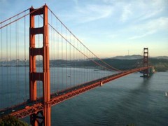 GOLDEN GATE BRIDGE GLOSSY POSTER PICTURE PHOTO san francisco bay california 1148