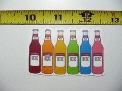 MALT LIQUOR VARIOUS FLAVORS COLORS SMALL STICKER DECAL FUNNY DRINKING ALCOHOL