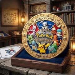 Monster Game 30th Anniversary Collector Coin Gift
