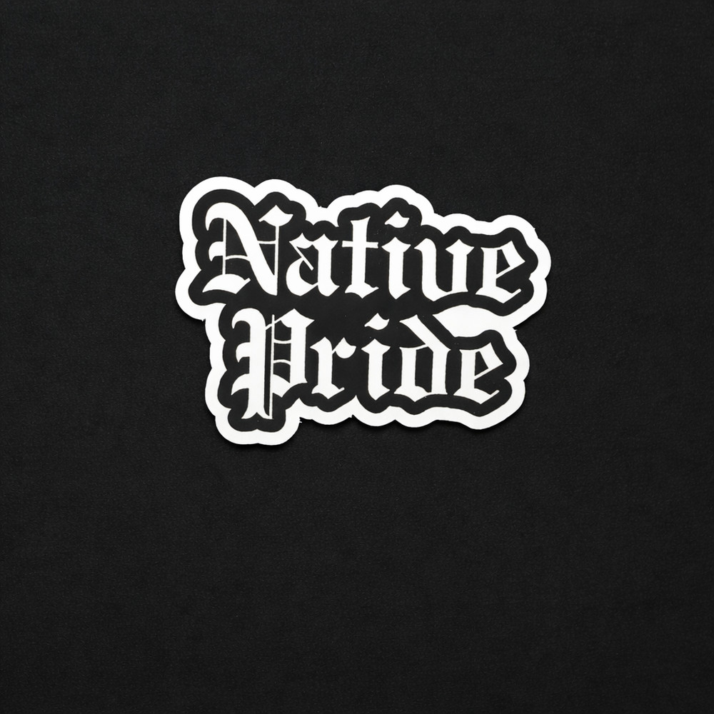Indigenous Native American Stickers MMIW Indian Vinyl Decals Wolf Chief Tribal