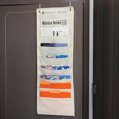 Over the Door Wall Hanging File Organizer, Wall Mount File Holder, Wall Folder