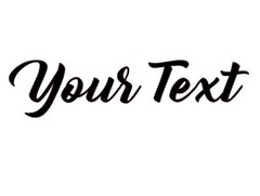 YOUR TEXT Vinyl Decal Sticker Car Window Bumper CUSTOM Personalized Lettering