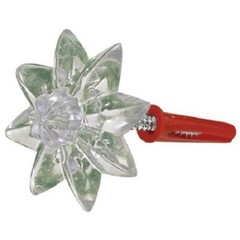 3 Hillman 1 lb Clear Plastic Heavy Duty Wall Mirror Rosette Holder Anchor 122200